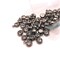 4, 20 or 50 Pieces: 201 Stainless Steel, Clear Diamond April Birthstone Rhinestone Charms